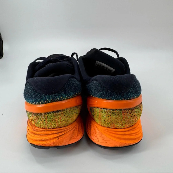 Nike Lunarglide 7 Men’s Running Shoes Dark Obsidian/Total Orange Size US 8.5 - Picture 4 of 7